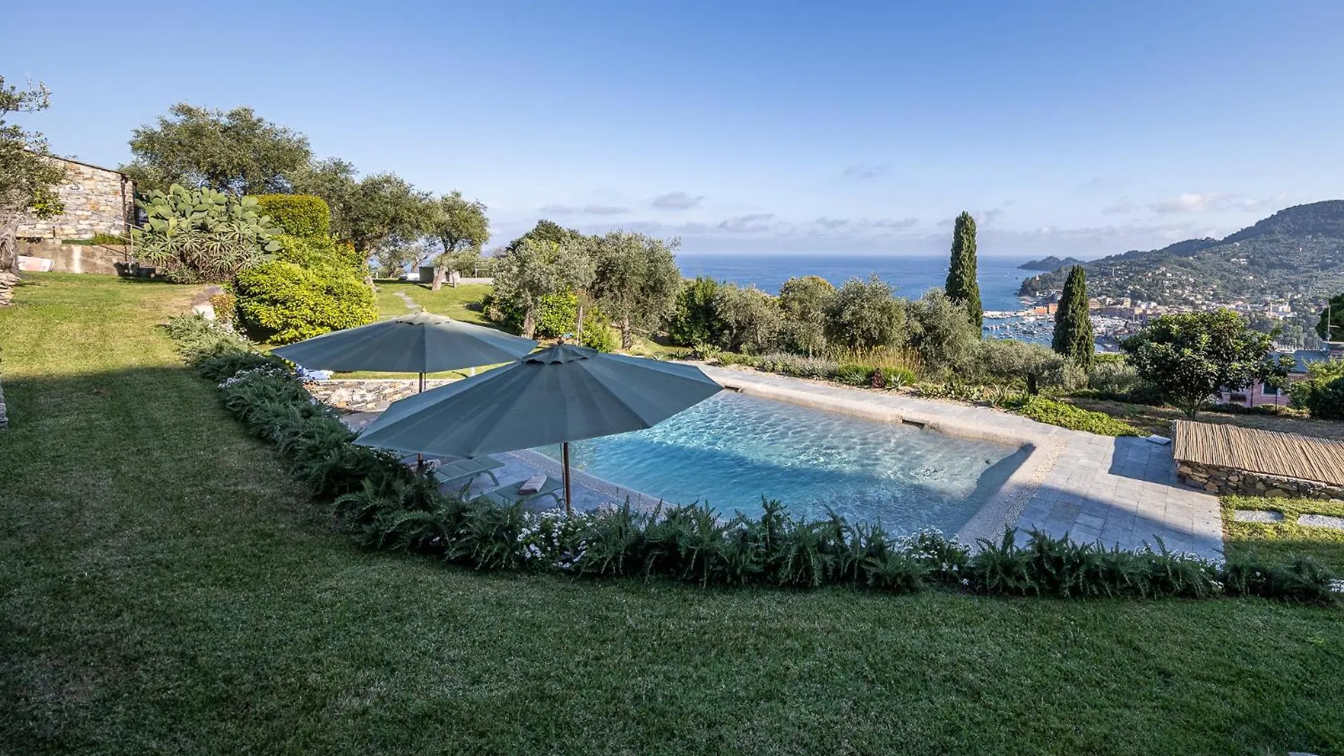 サンタ・マルゲリータ・リグレLa Casa Di Pietra Piscina E Panorama Da Sognoアパートメント イタリア