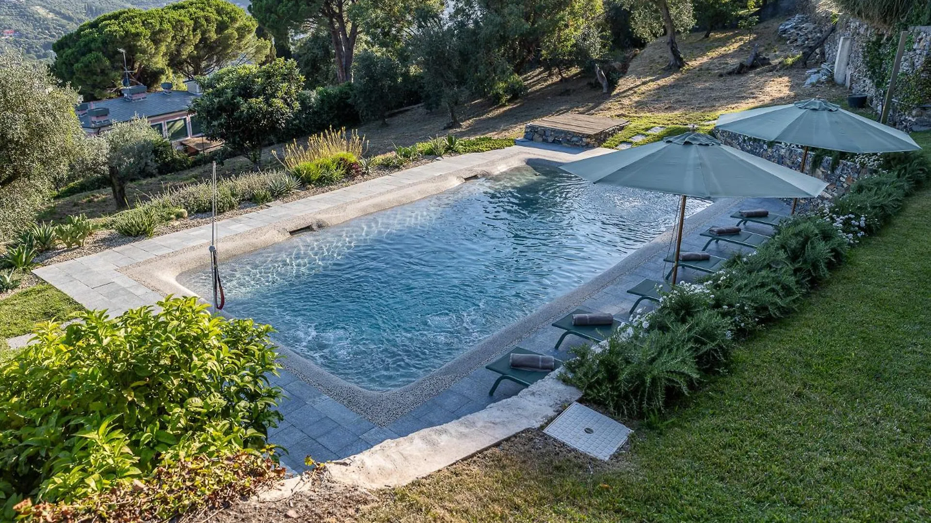 サンタ・マルゲリータ・リグレLa Casa Di Pietra Piscina E Panorama Da Sognoアパートメント イタリア